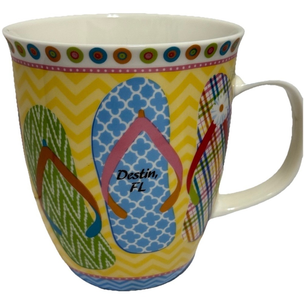 Cape Shore Destin, Florida Flip-Flop Mark 2015 Beach Souvenir Florida Coastal‎